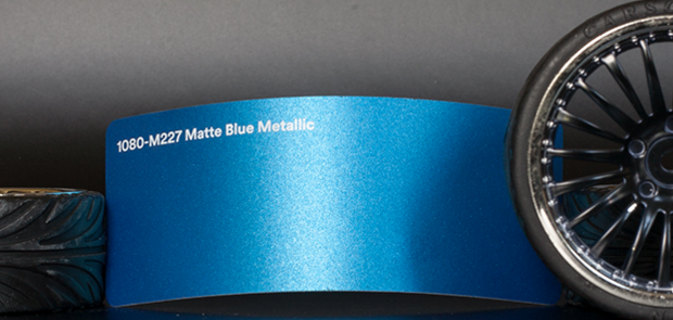 3M 2080-M227 Metallic Matte Blue Vinyl
