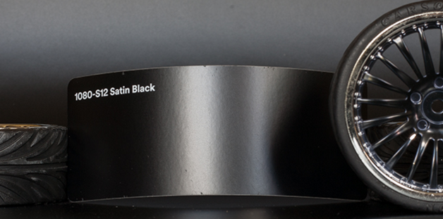 3M 2080-S12 Satin Black Vinyl