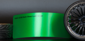 3M 1080-S336 Satin Metallic Sheer Luck Green Vinyl