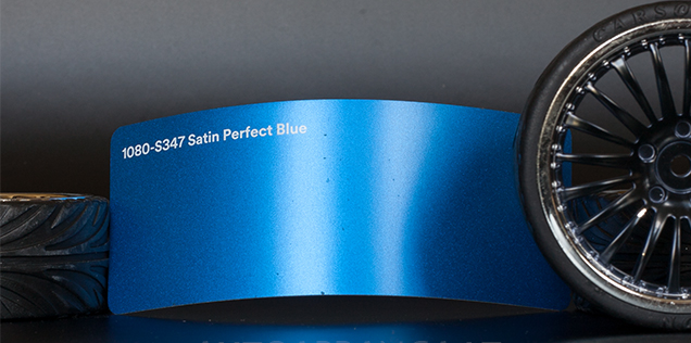 3M 1080-S347 Satin Metallic Perfect Blue Vinyl