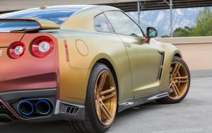 Avery Satin Rising Sun Red & Gold