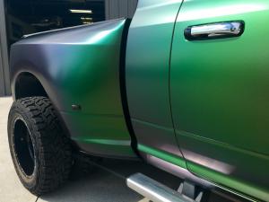 Avery Satin Urban Jungle Silver & Green