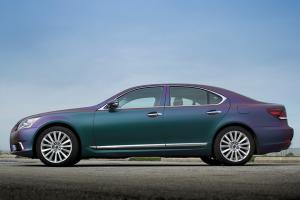 Avery Satin Lightning Ridge Purple & Green