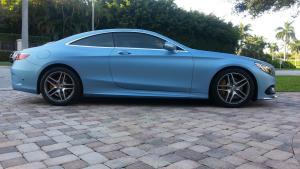 Avery Matte Metallic Frosty Blue