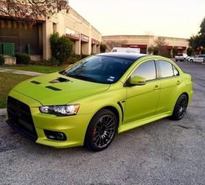 Avery Matte Metallic Yellow Green