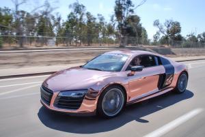 Avery Rose Gold Chrome Vinyl