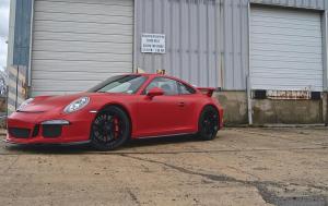 Avery Satin Carmine Red