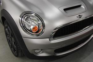 Avery Satin Metallic Light Grey