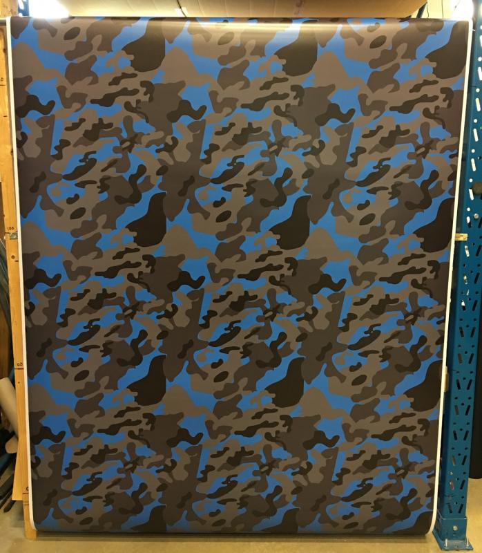 VN Wrap - Cobolt Dark Camo Vinyl
