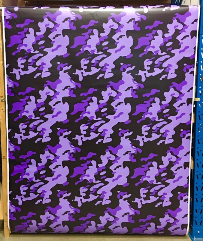 VN Wrap - Purple Haze Camo Vinyl