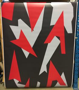 VN Wrap - BIG Red Urban Camo Vinyl