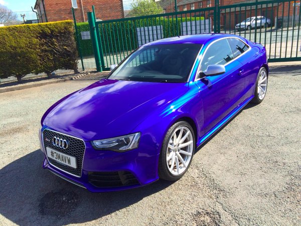 3M 2080-G378 Metallic Gloss Blue Raspberry Vinyl