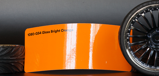 3M 1080-G54 Gloss Bright Orange Vinyl