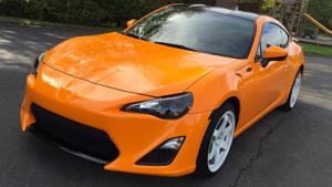 3M 2080-G54 Gloss Bright Orange Vinyl