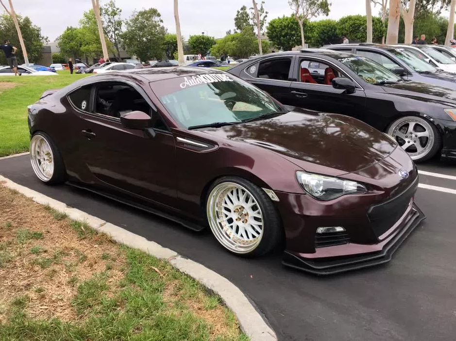 3M 1080-GP99 Gloss Black Rose Vinyl