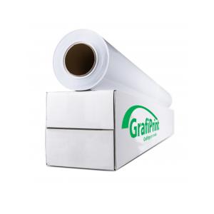 Grafityp P26P Polymerisk Printvinyl Luftkanaler Vit Blank - Grått Adhesive