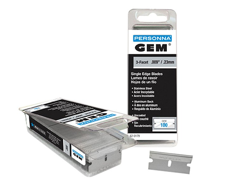 Stainless Steel 1" rakblad