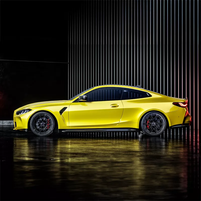 3M 2080-HG15 High Gloss Bright Yellow Vinyl