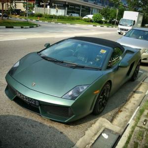 3M 2080-M206 Metallic Matte Pine Green Vinyl