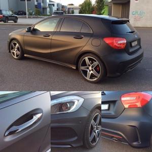 3M 2080-M22 Matte Deep Black Vinyl
