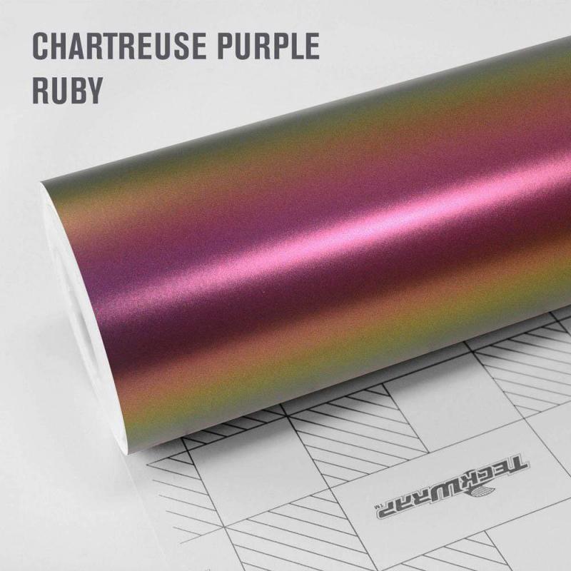TeckWrap RD09 Chartreuse Purple Ruby