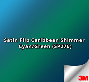 3M 1080-SP276 Satin Flip Caribbean Shimmer Vinyl