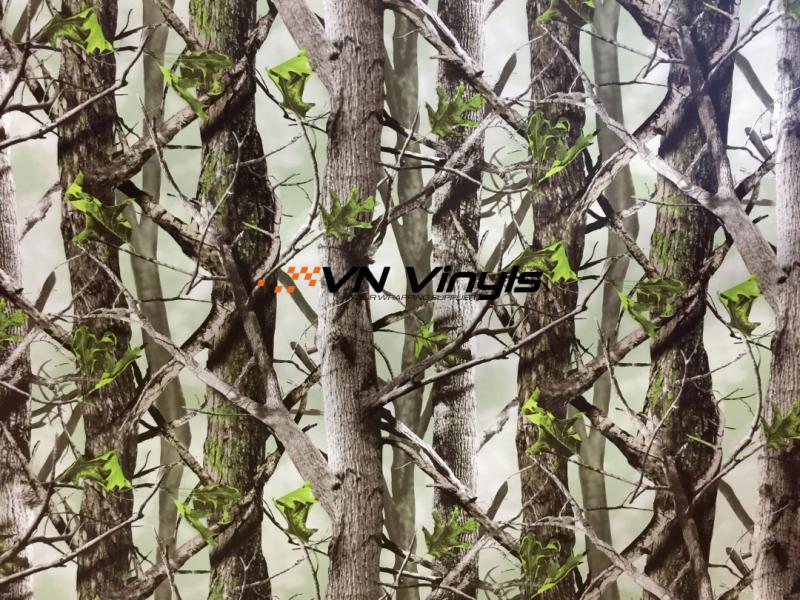 VN WRAP - FOREST CAMO SPRING VINYL
