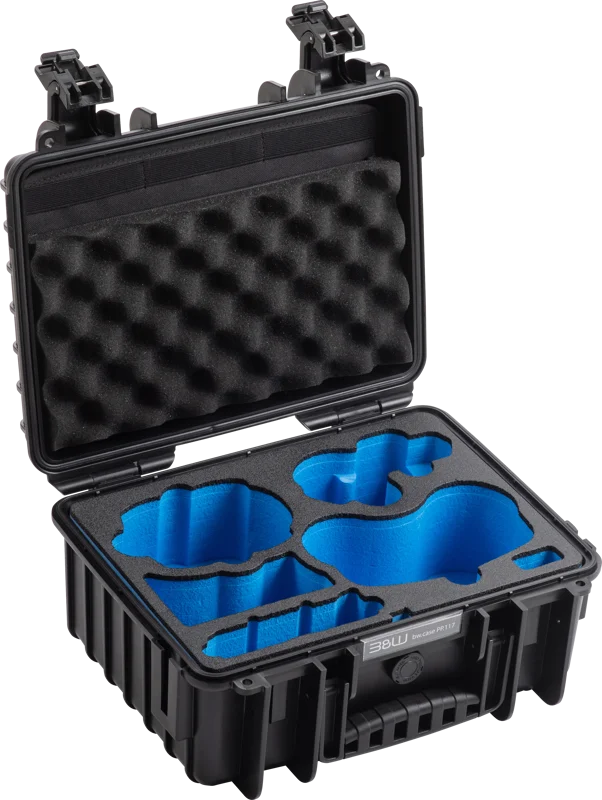 B&W Outdoor Cases BW Outdoor Drone.case PP.117.Antigravity I Case type 3000 I Antigravity A1 I Black