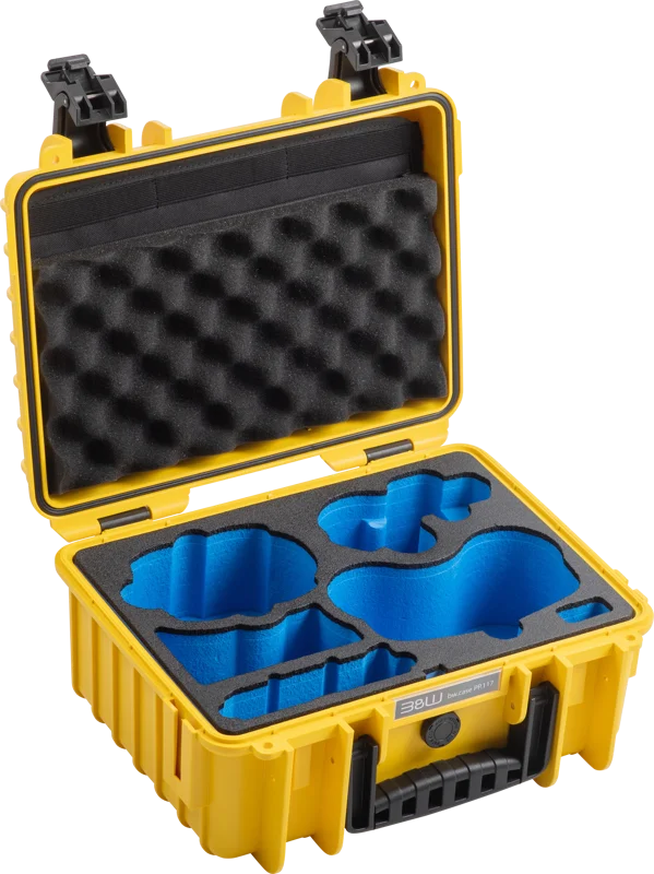 B&W Outdoor Cases BW Outdoor Drone.case PP.117.Antigravity I Case type 3000 I Antigravity A1 I Yellow