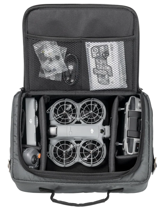 B&W Outdoor Cases BW Outdoor Drone.Bag TEX-117.Neo2 for DJI Neo 2 Fly More Combo, Grey