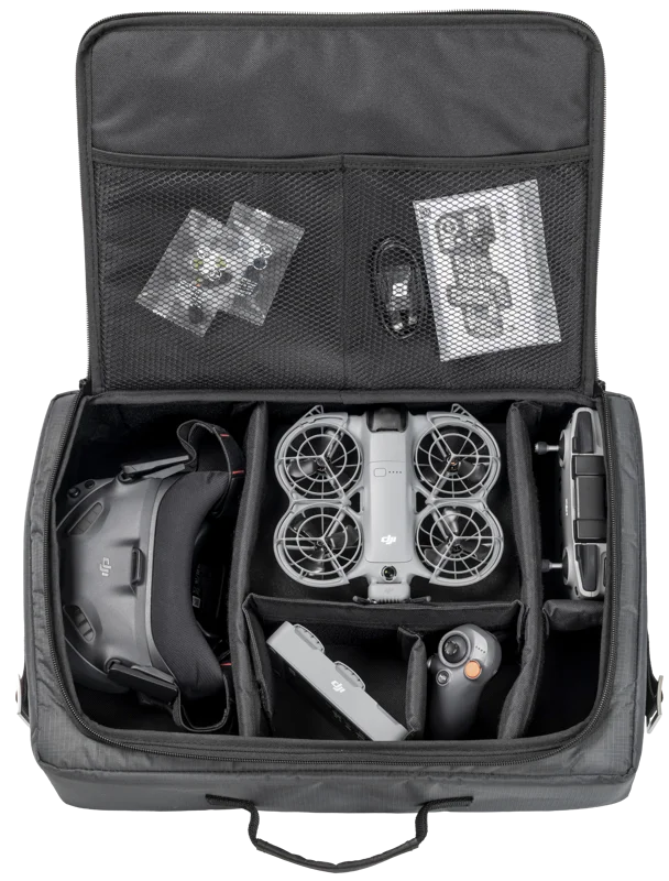 B&W Outdoor Cases BW Outdoor Drone.Bag TEX-221.Neo2 for DJI Neo 2 Motion Fly More Combo, Grey