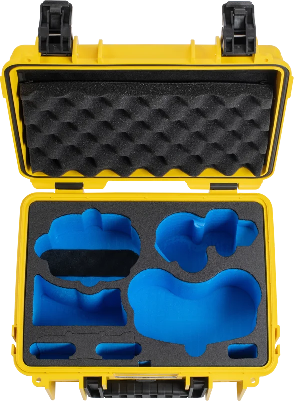B&W Outdoor Cases BW Outdoor Drone.case PP.117.Antigravity I Case type 3000 I Antigravity A1 I Yellow