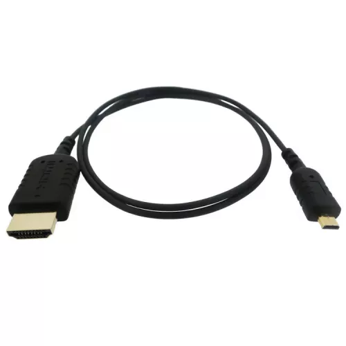 Sanho HyperThin Micro-HDMI to HDMI Cable  0.8m