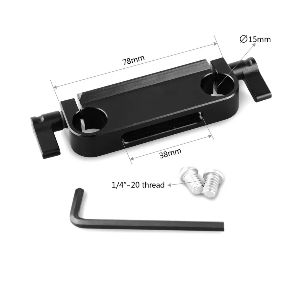 15mm Rod Clamp with top slide rail 1175