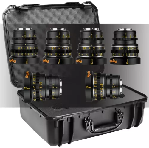 Veydra M4/3 Mini Prime 6 lens Set With Case