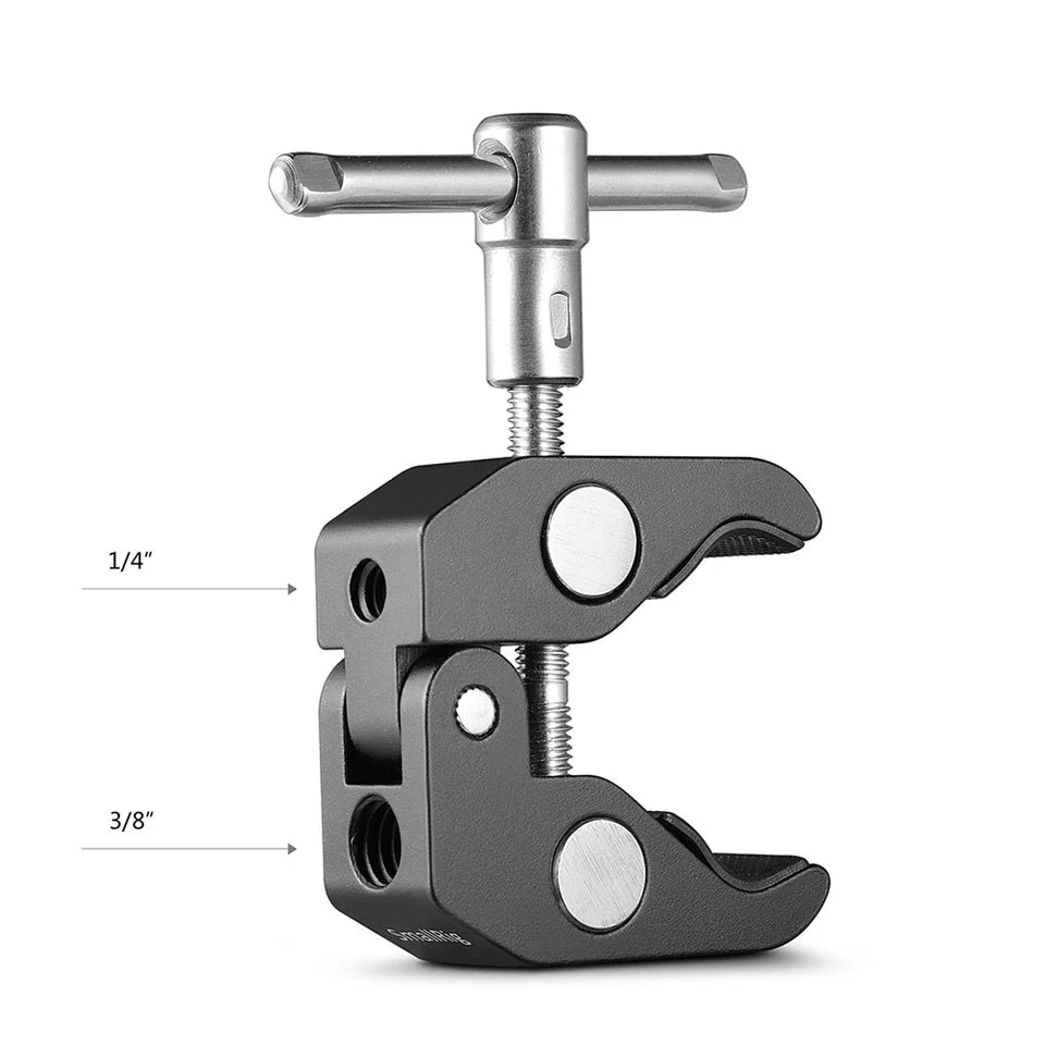 SmallRig Super Clamp with 1/4"-20 and 3/8"-16 Threads 753