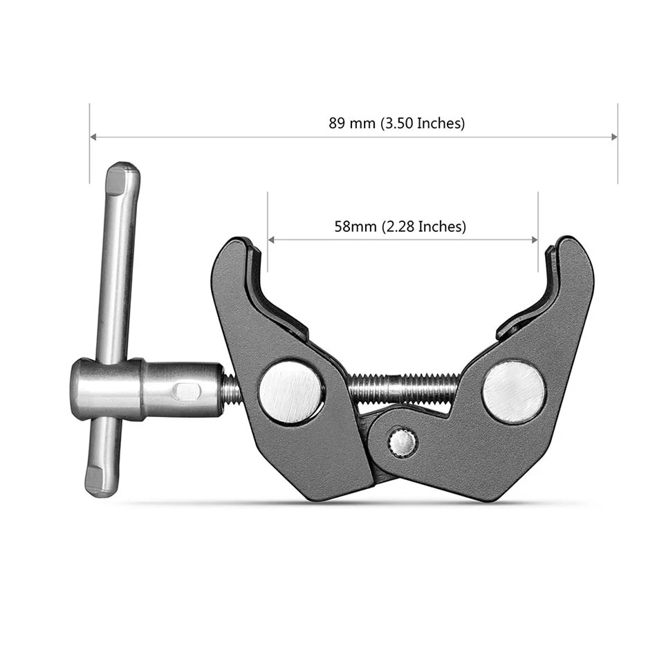 SmallRig Super Clamp with 1/4"-20 and 3/8"-16 Threads 753