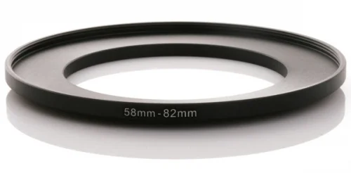 Step up ring 55-82mm