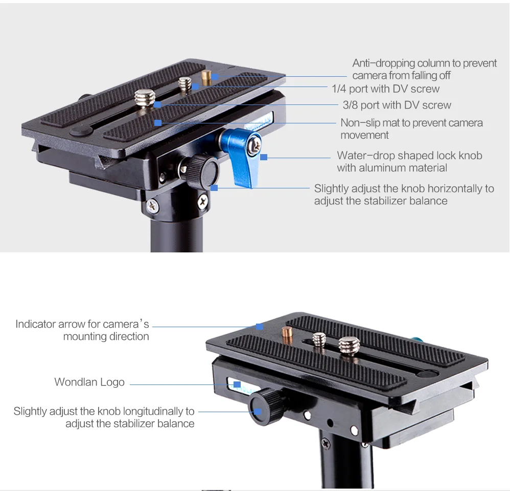 Steadycam Wondlan Magic 3 Stabilizer