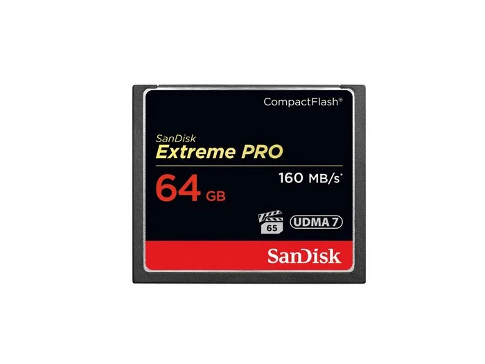 Sandisk Memorycard Compact Flash 64GB UDMA 7 Extreme Pro 160MB/s