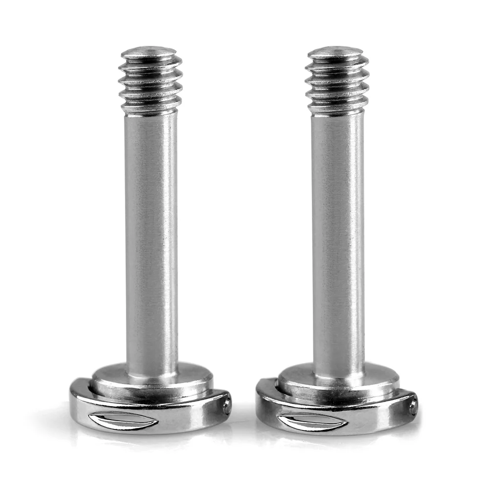 1/4" Long Camera Screw with D-Ring for Camera Rig  2pcs Pack