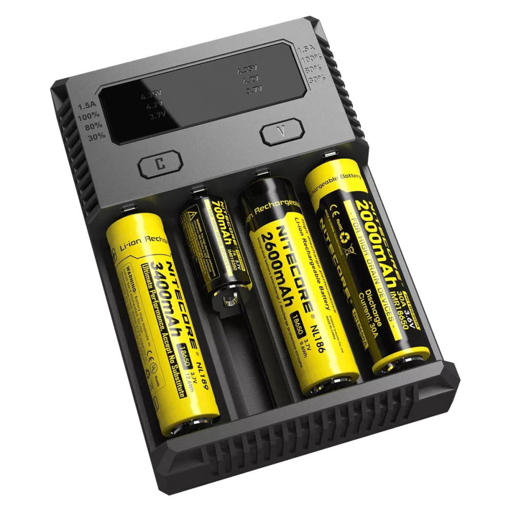 18650 Battery Charget Nitecore NEW i4
