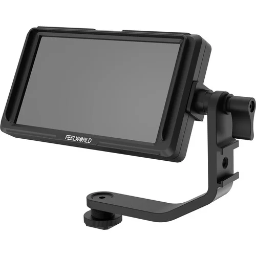 Feelworld F5  5" 4K HDMI camera monitor with powerOption and Swivel Tilt Arm