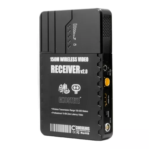 CINEGEARS Ghost Eye Wireless HDMI & SDI Video Receiver 150M V2 L-Series Plate