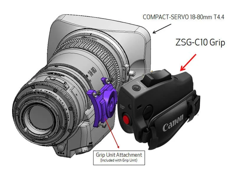 Canon ZSG-C10 Zoom Grip
