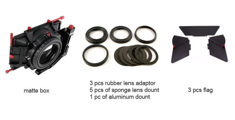 CAME-TV ABS 4 X 4 Matte Box  110mm