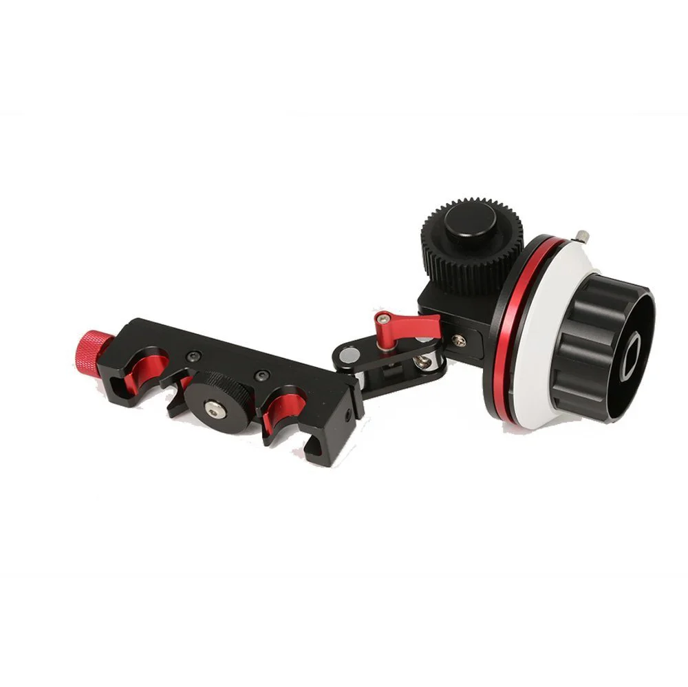 CAME-TV FF-01 Follow Focus System with A/B Hard Stops for 15mm Rod