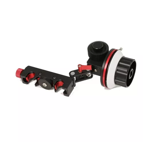 CAME-TV FF-01 Follow Focus System with A/B Hard Stops for 15mm Rod