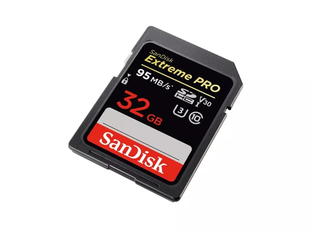 Sandisk Memory card Secure Digital 32GB Extreme Pro V30 UHS-1 U3 SDHC 95MB/s