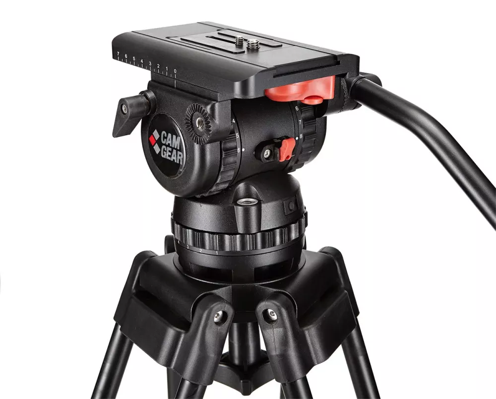 Camgear V15P MS CF MLS100  Videostativ  Kolfiber